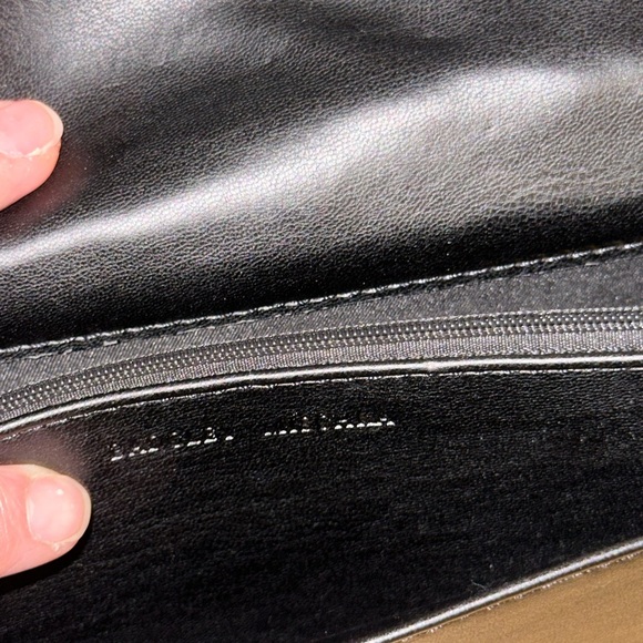 Badgley Mischka black quilting purse with logo and tassel closure final $42 firm - Picture 8 of 12